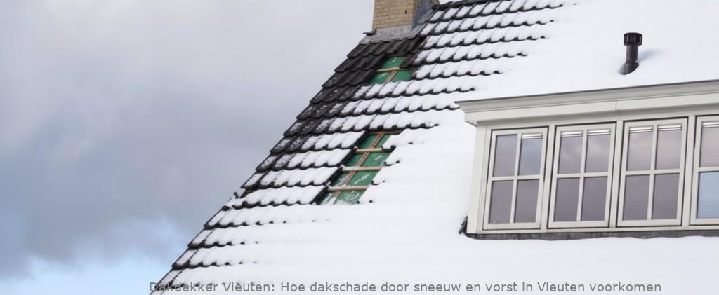 Schade Door Sneeuw En Vorst Vleuten
